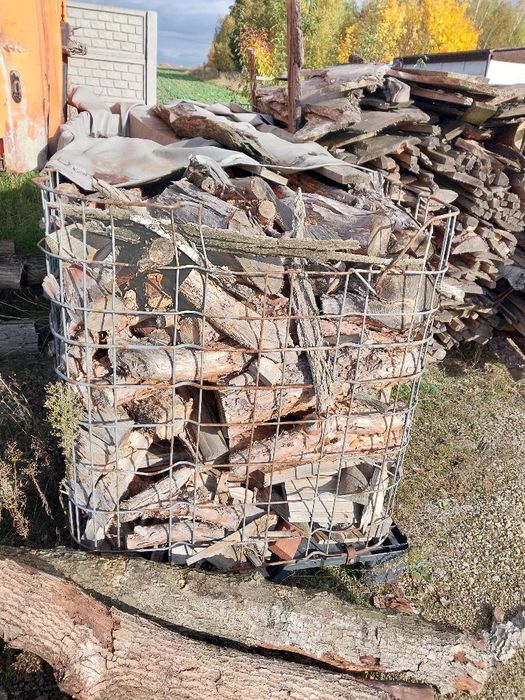 Drewno opałowy suche sosna sezonowane