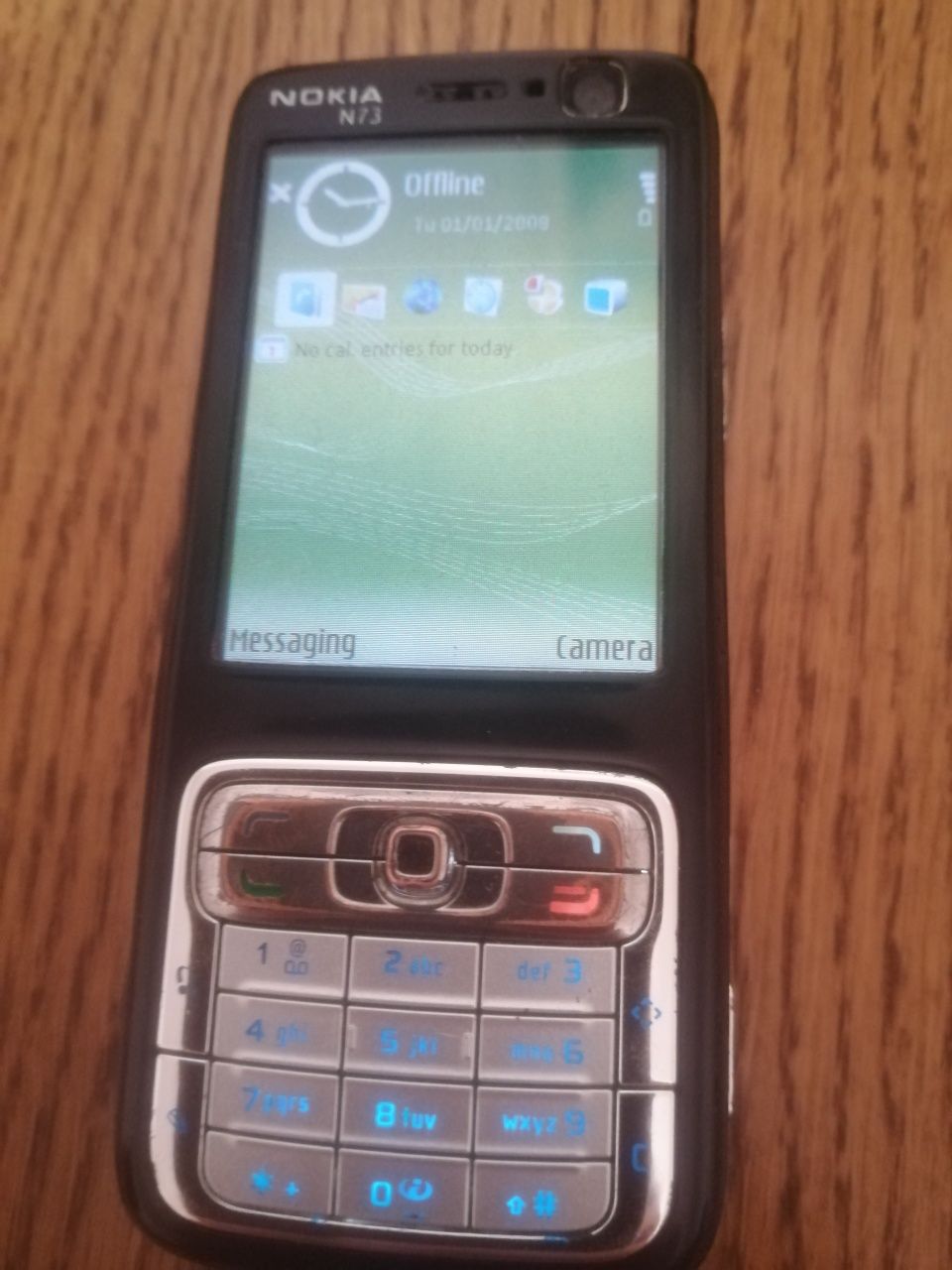 Nokia N 73 з коробкою диск