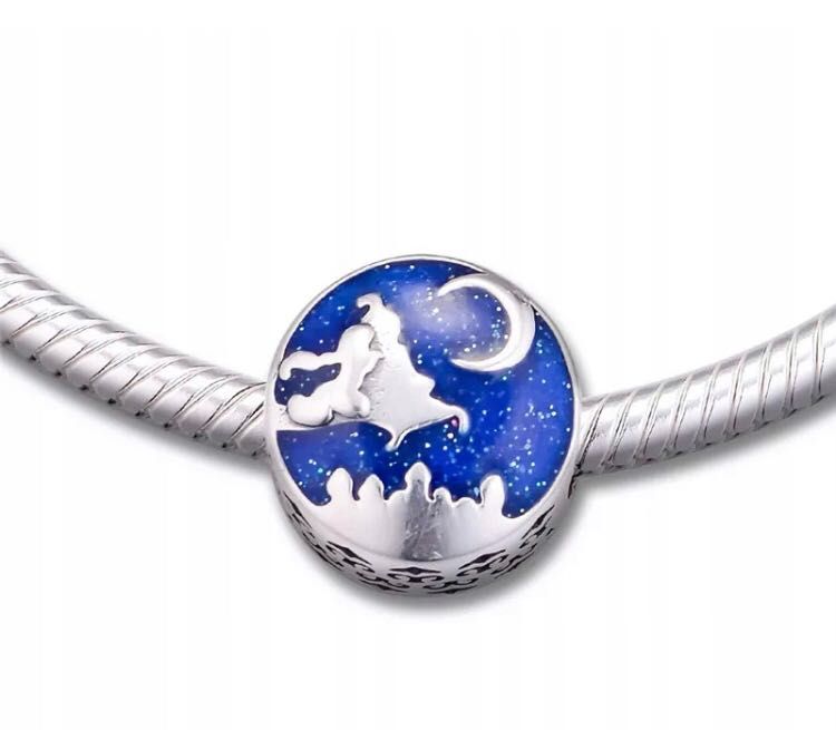 charms do pandora srebro s925 Aladyn noc Disney beads