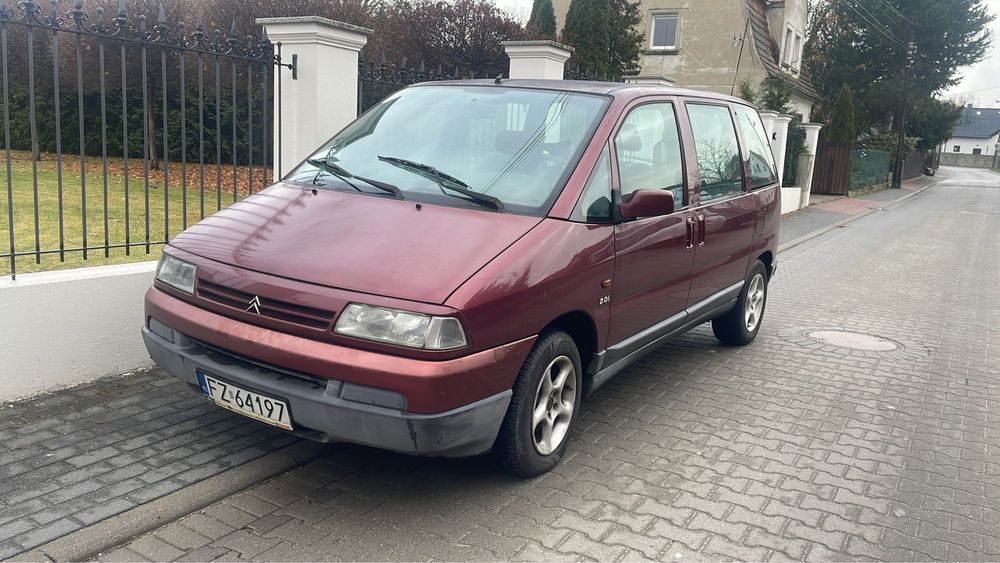 Citroen Evasion 8-osobowy 2.0 benzyna