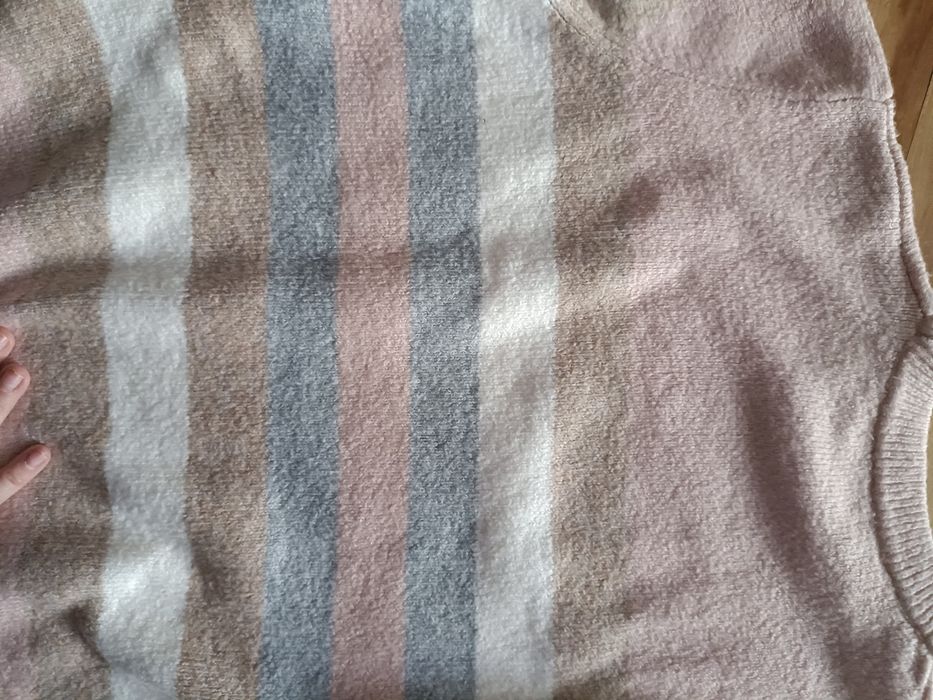 Sweterek w paski Tu XXL/XXXL