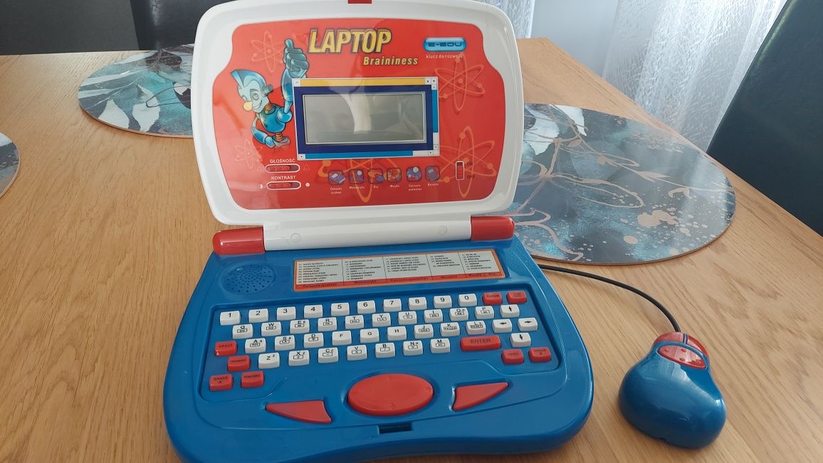 Laptop zabawkowy brainines e-du