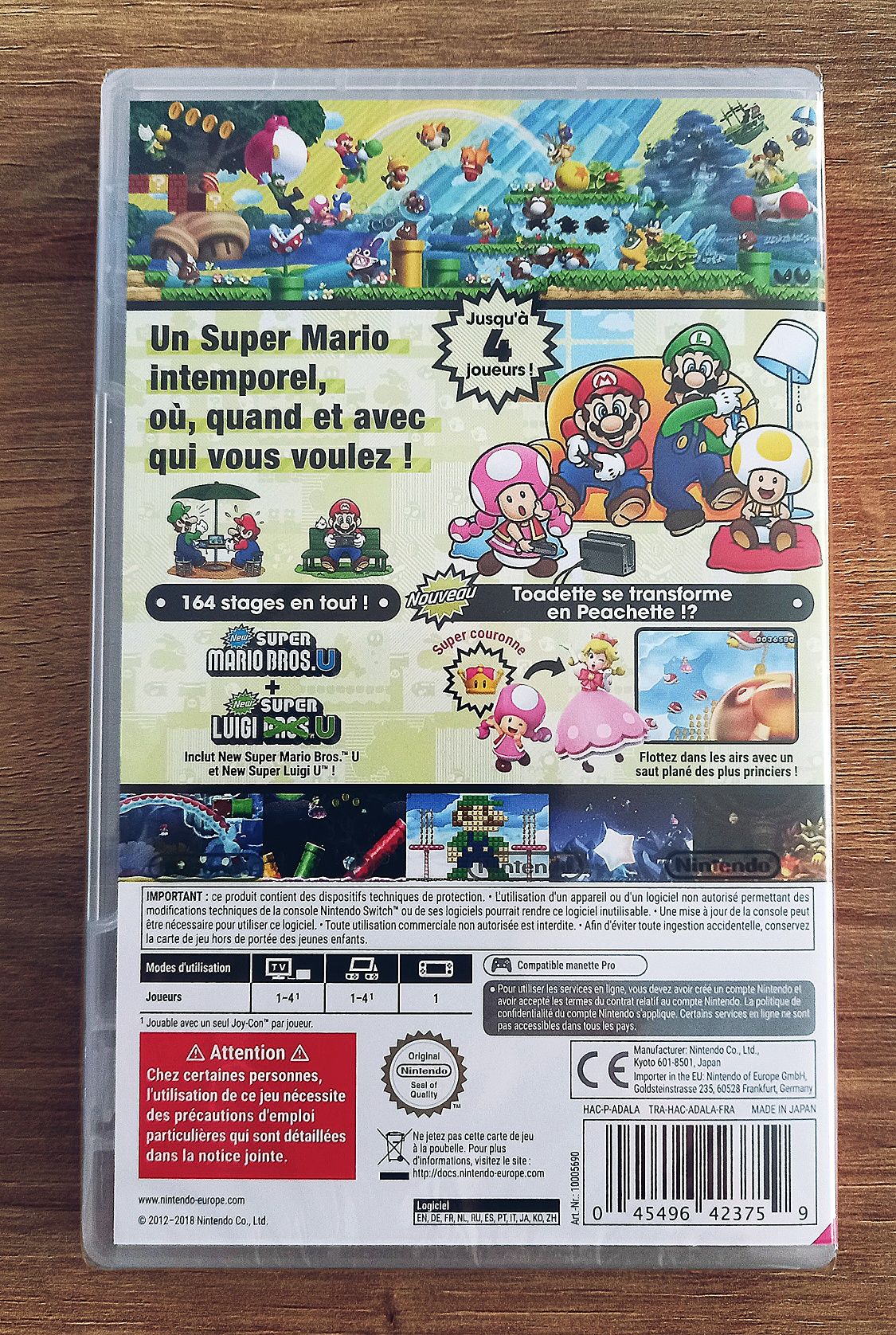 New Super Mario Bros Deluxe /Nintendo Switch/ nowa w folii /s. Chorzów