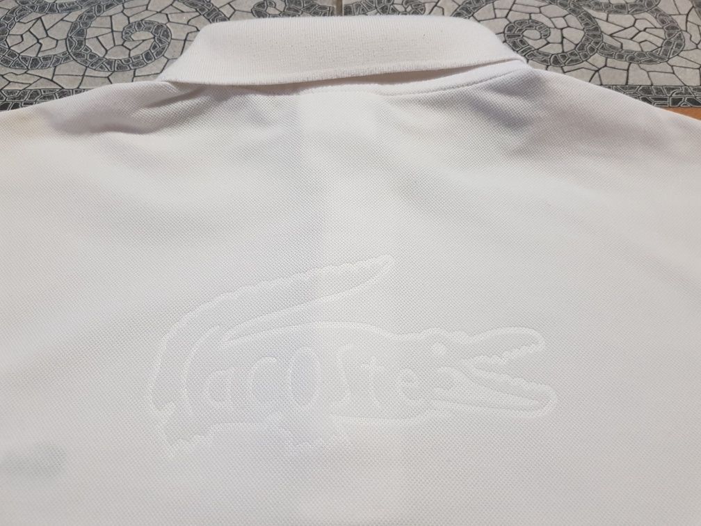 Текстильна поло, футболка Lacoste (S-M)