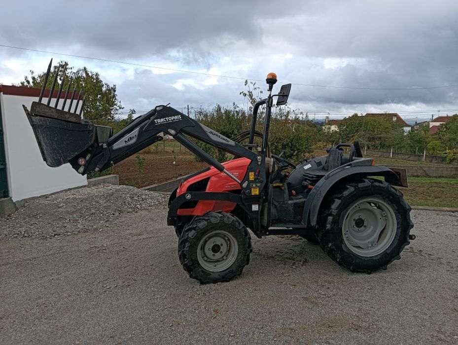 Trator Same 55cv  carregador frontal