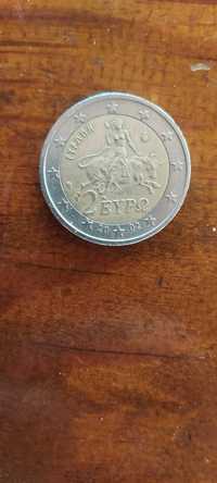 Moeda de 2€ rara. Grecia 2002