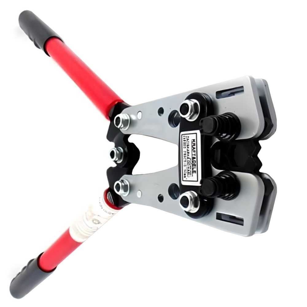 KRAFT&DELE Zaciskarka Praska Do Kabli Tulejek Końcówek 6-50mm KD10257