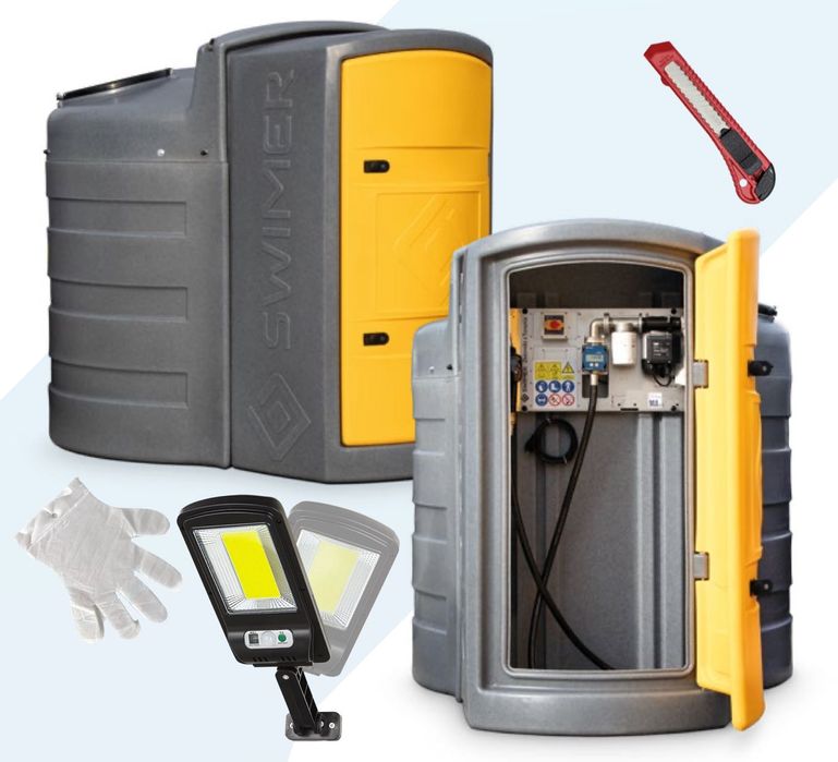 Zbiornik na ON z SZAFĄ Swimer 5000L - WSZYSTKIE WERSJE ZADZWOŃ Gratisy