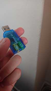Внешняя USB звуковая карта (AUDIO) sound card 5.1