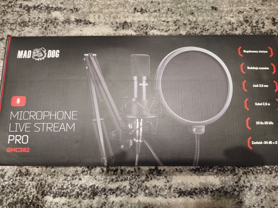 Mikrofon Mad Dog GMC302