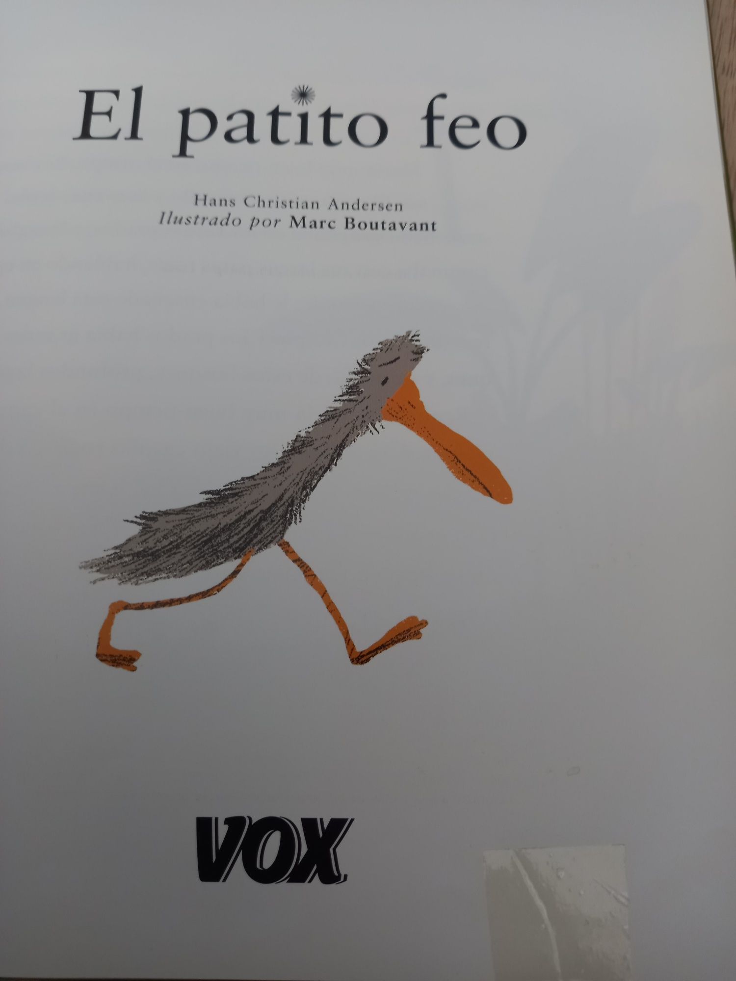 Książka w jęz. hiszpańskim  El patito feo