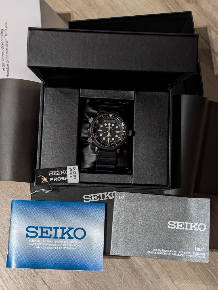 Seiko Prospex Solar SNJ025P1 Arnie Re-issue