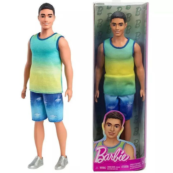 Barbie. Hyv00 Lalka Fashionistas. Stylowy Ken
