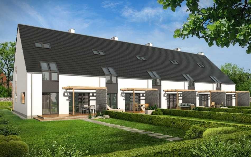 Szeregówka oś Borów, ul. Onufrego 140 m2