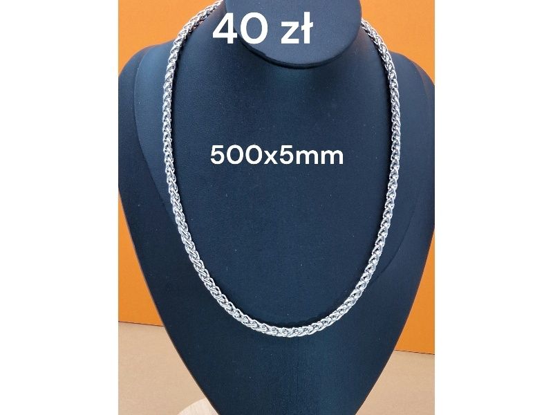 Czarny Pasek damski męski skórzany z ćwiekami