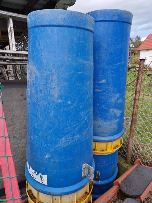 Zsyp budowlany rękaw lej do gruzu