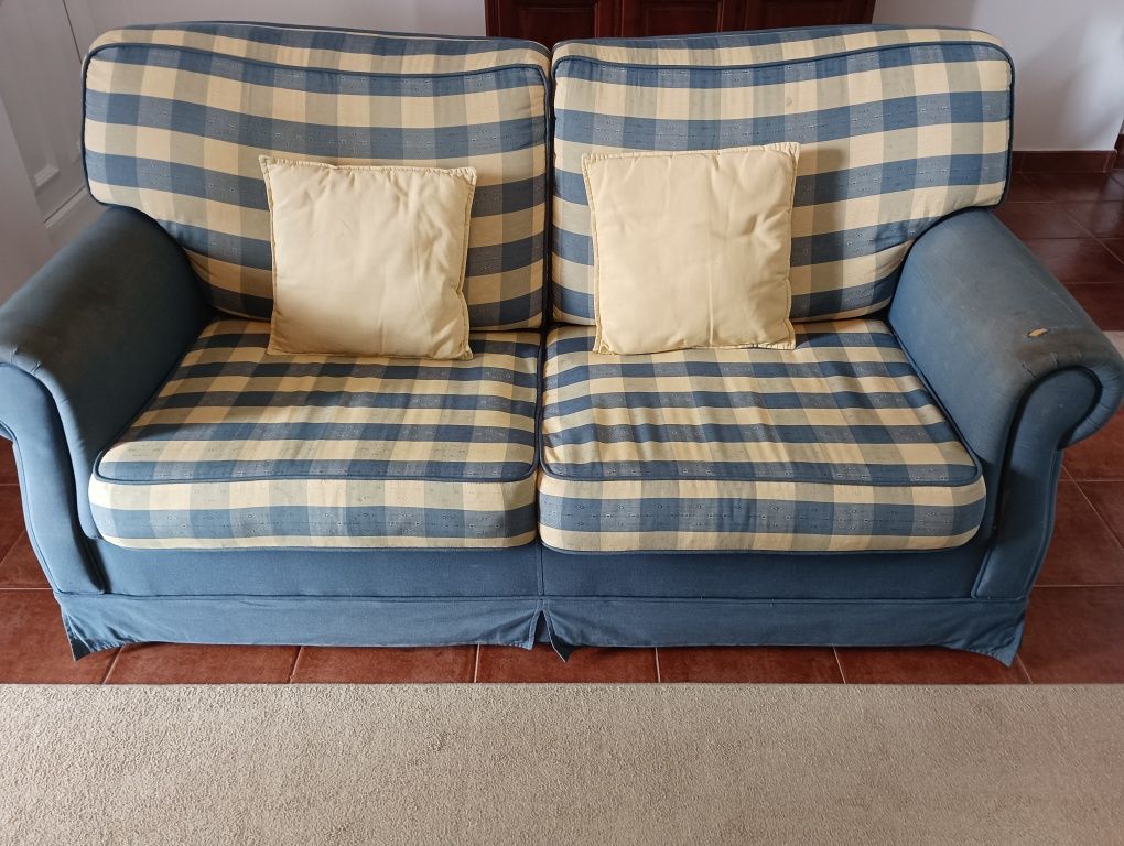 Conjunto 2 Sofas de 3 lugares