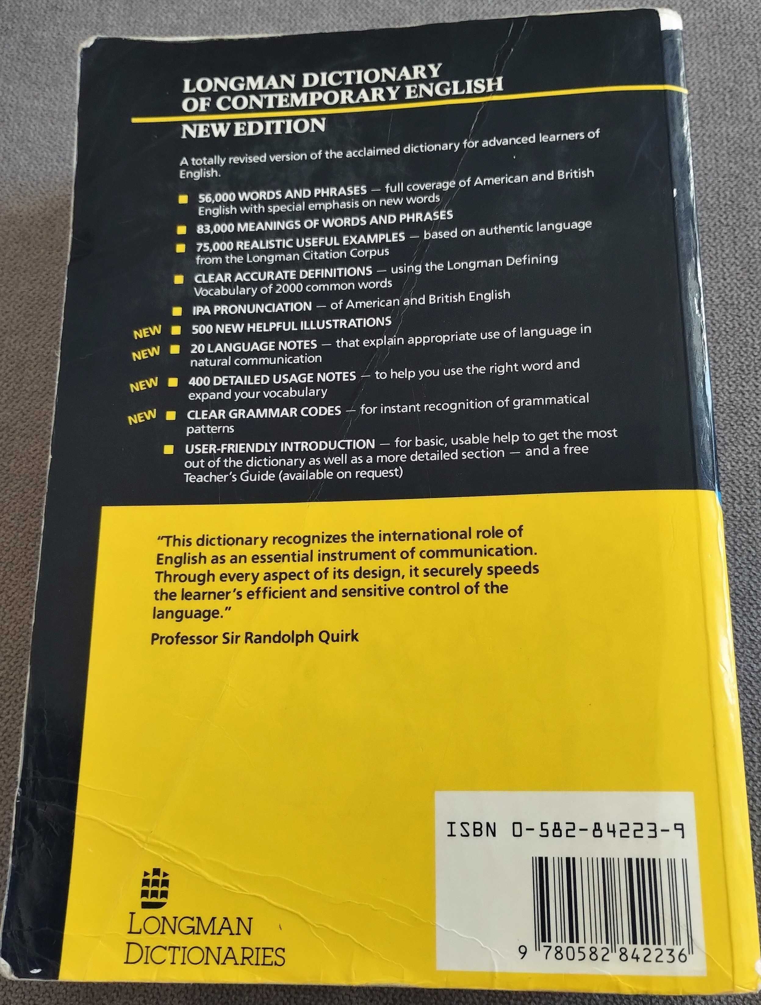 Dicionário Inglês - Inglês Longman-Dictionary of Contemporary English