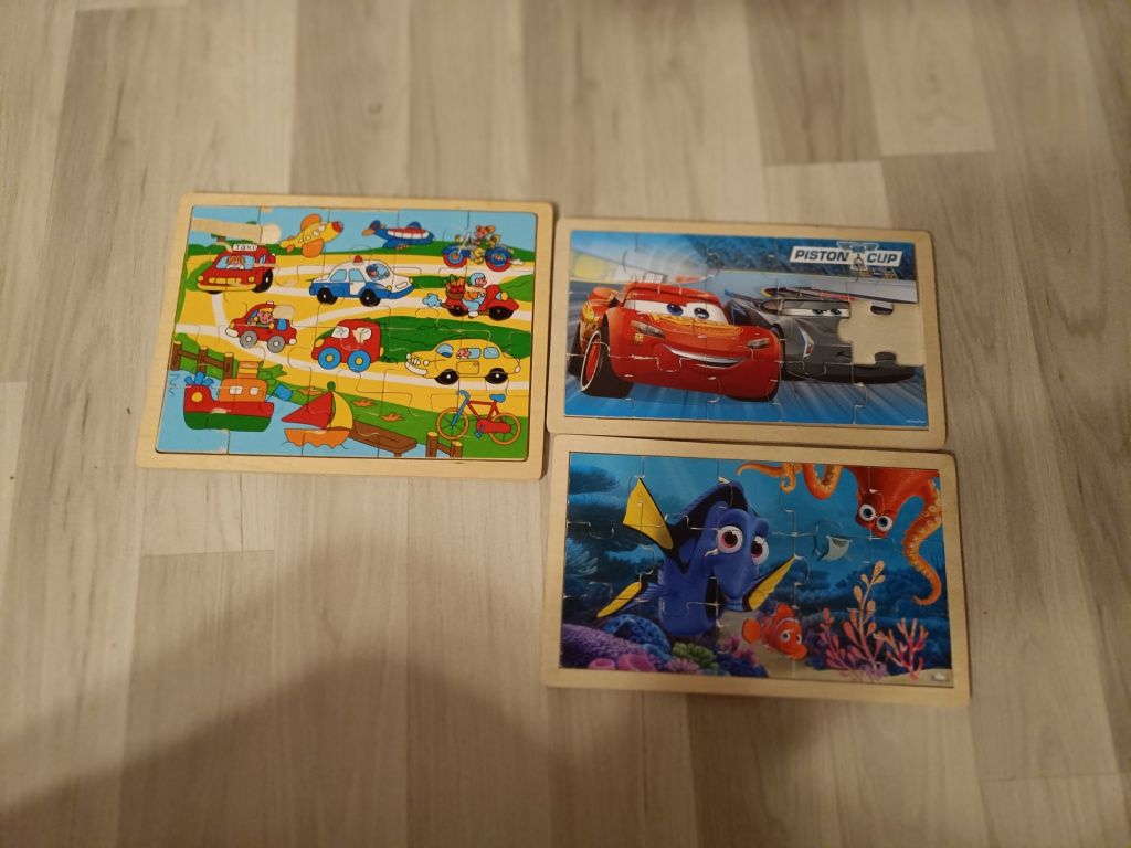 Puzzle drewniane