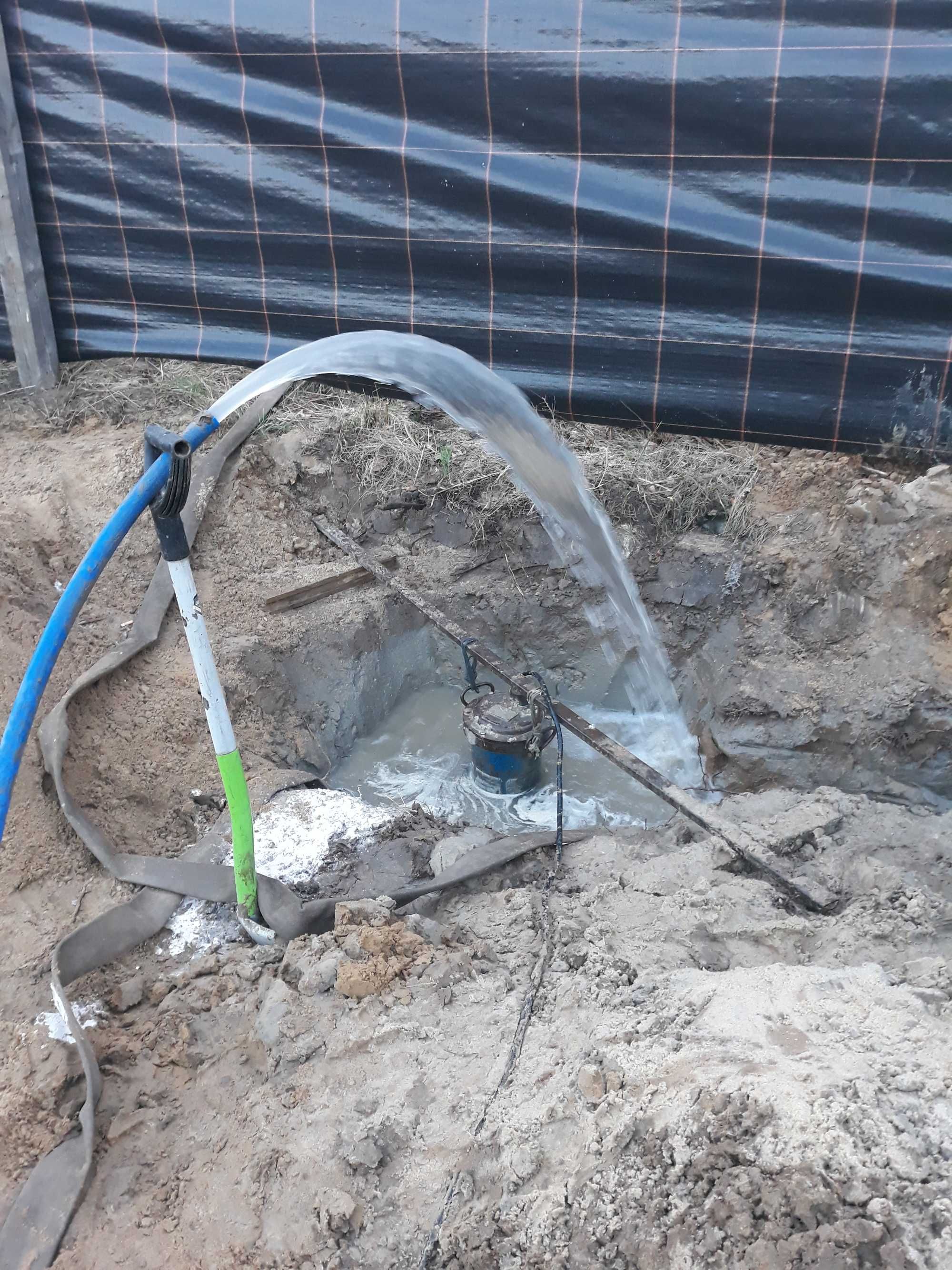 Wiercenie studni głębinowych, studnia na budowę, studnia do ogrodu.