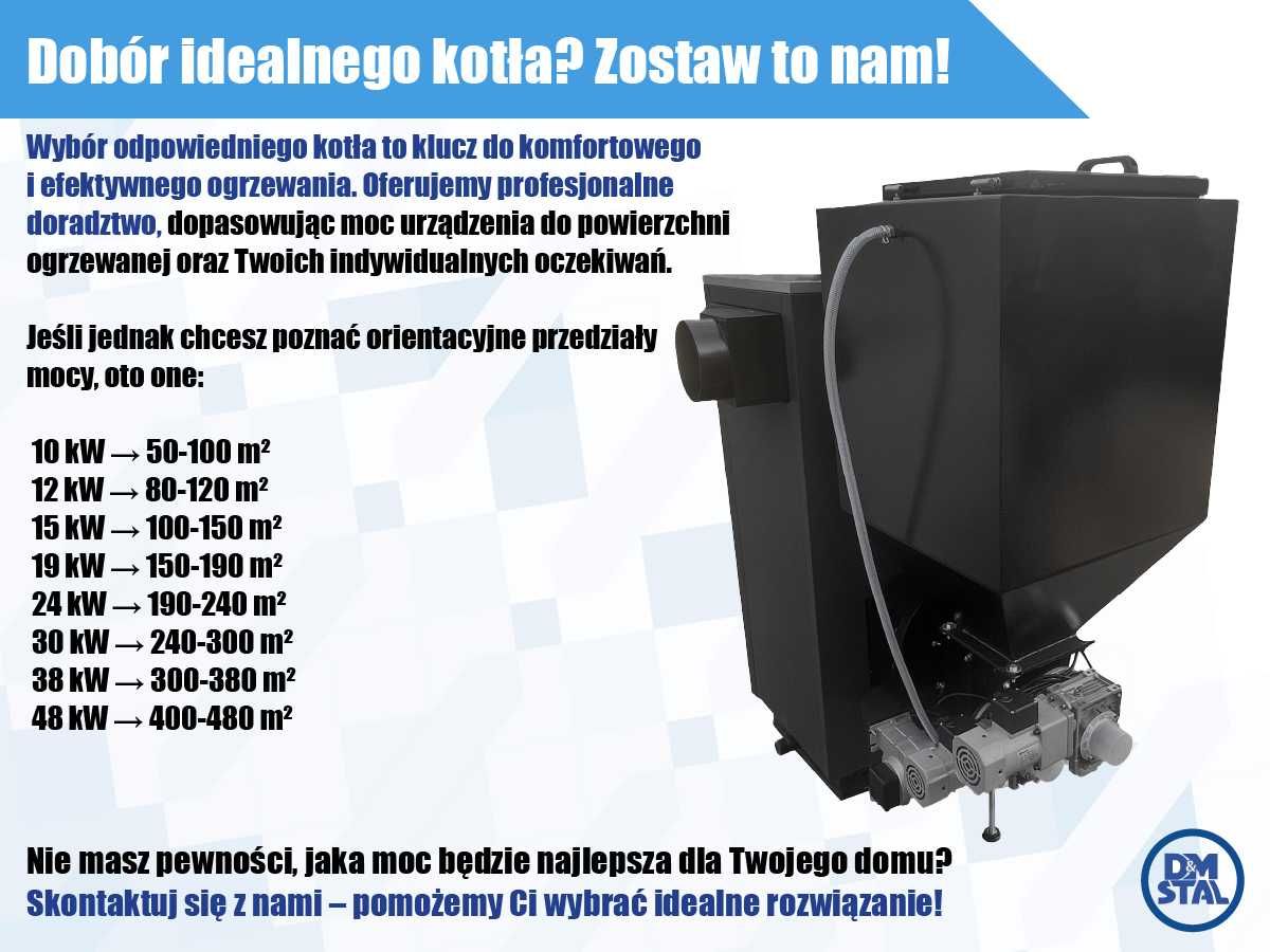 Kocioł TECHNIX PELL LUX 15 KW, PELLET, 5 klasa, lista ZUM, dotacja.