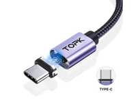 Магнітний кабель Topk Type-C