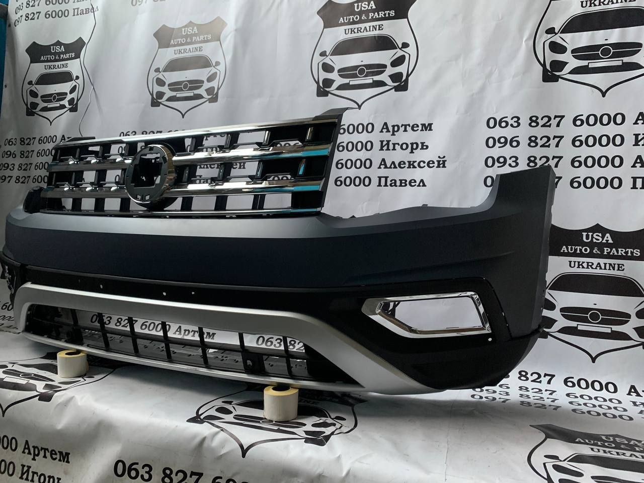 Volkswagen Atlas Бампер Фольксваген Атлас 2018 2019 2020