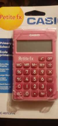 Kalkulator Casio różowy