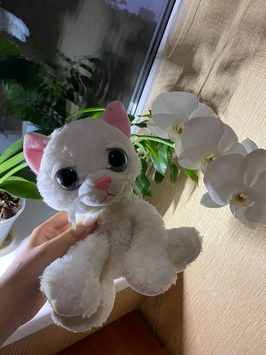 М'яка іграшка TY Beanie Baby Bianca the White Cat