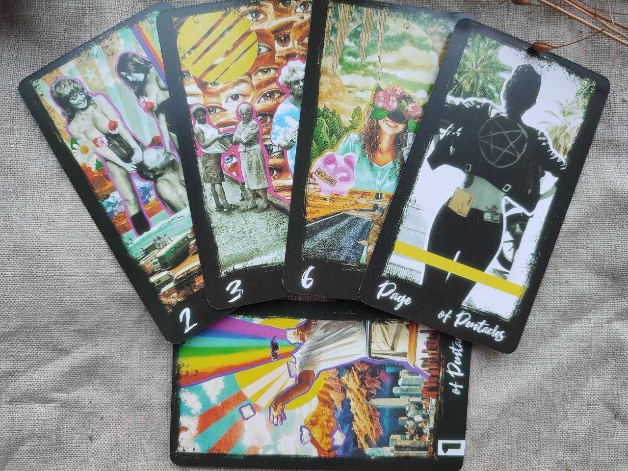 Гадальні карти круте таро badass tarot колода гадальних карт