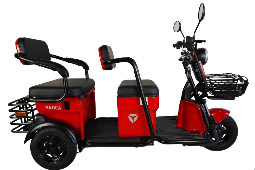 Skuter inwalidzki dwuosobowy Z-tech Czoper 3 -kołowy