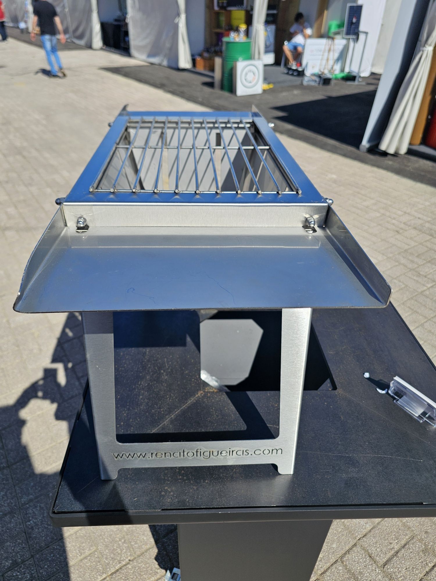 grelhador inox Autocaravana/TT