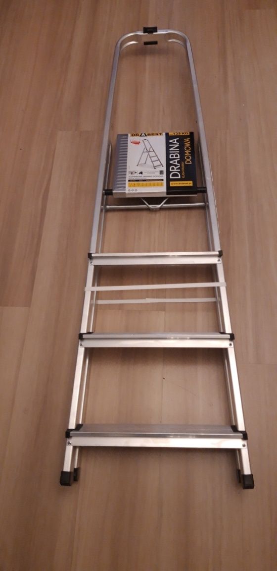 Drabina aluminiowa rozkładana 3,4 stopniowa