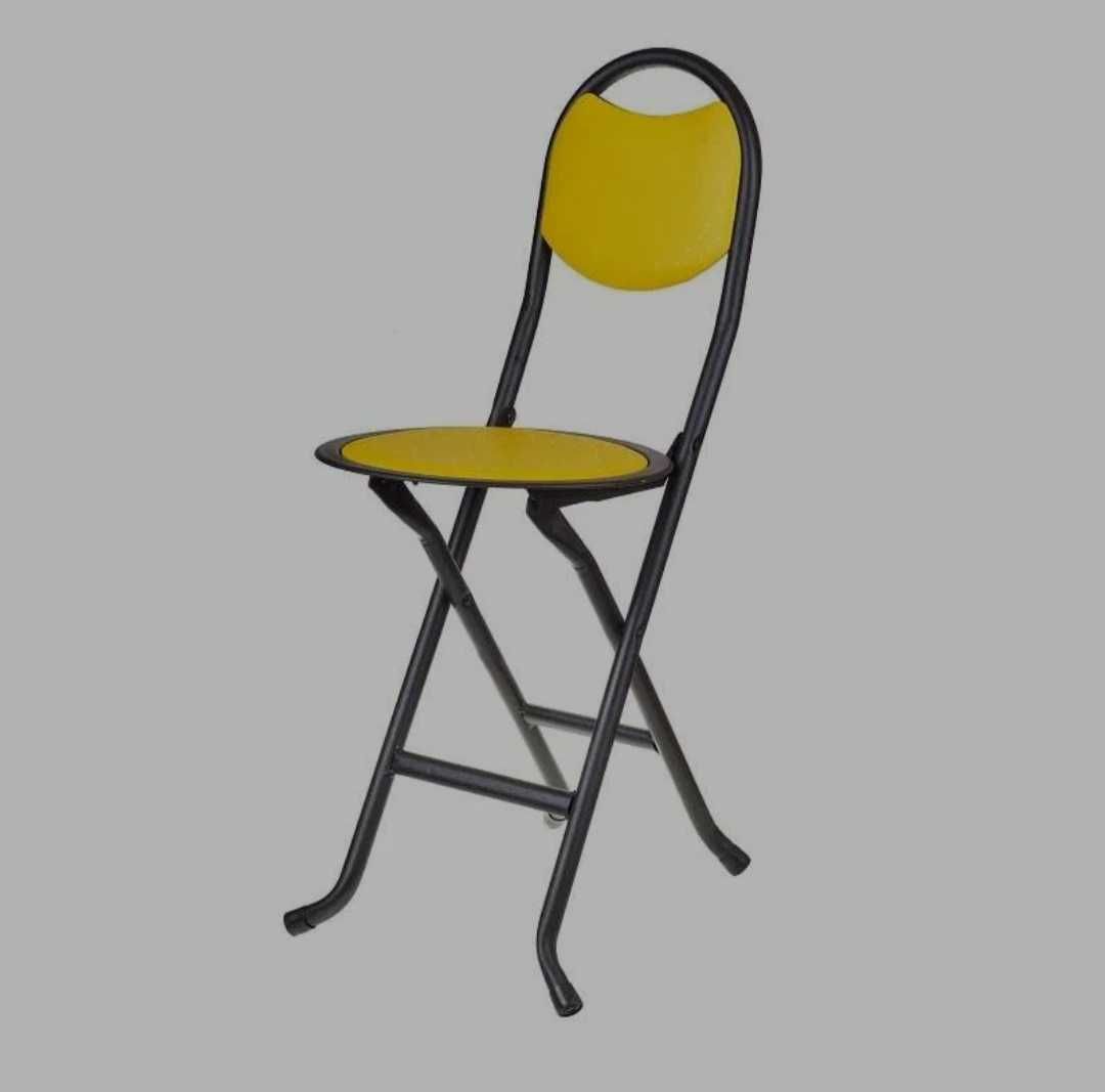 Складний стілець зі спинкою, табурет. Виробництво Туреччина.