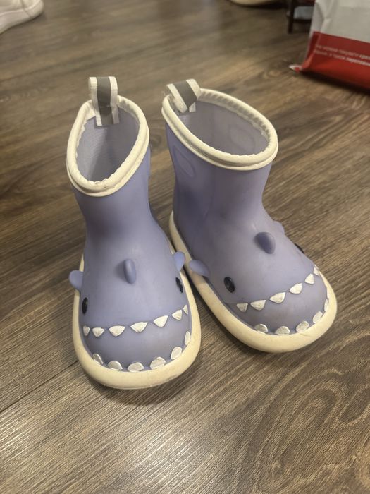 Детские резиновые сапоги