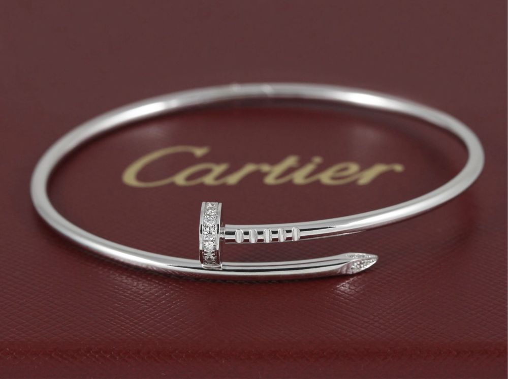 Браслет в стиле Cartier картье серебро 925 новый