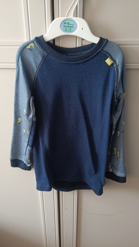 Hełmy Hansen bluzka z długim rękawem 104 merino