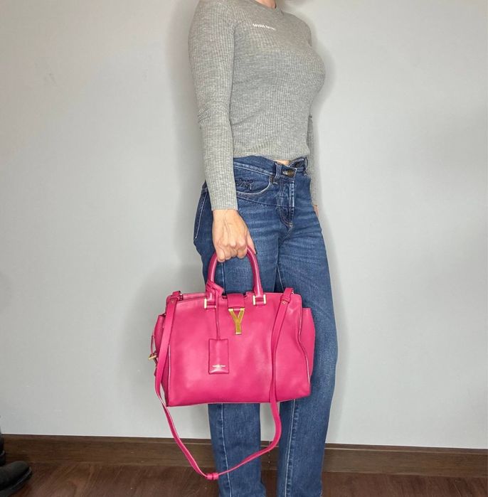 Шкіряна сумка ysl yves saint laurent