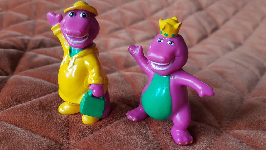 Barney i przyjaciele 1993 vintage 2 figurki