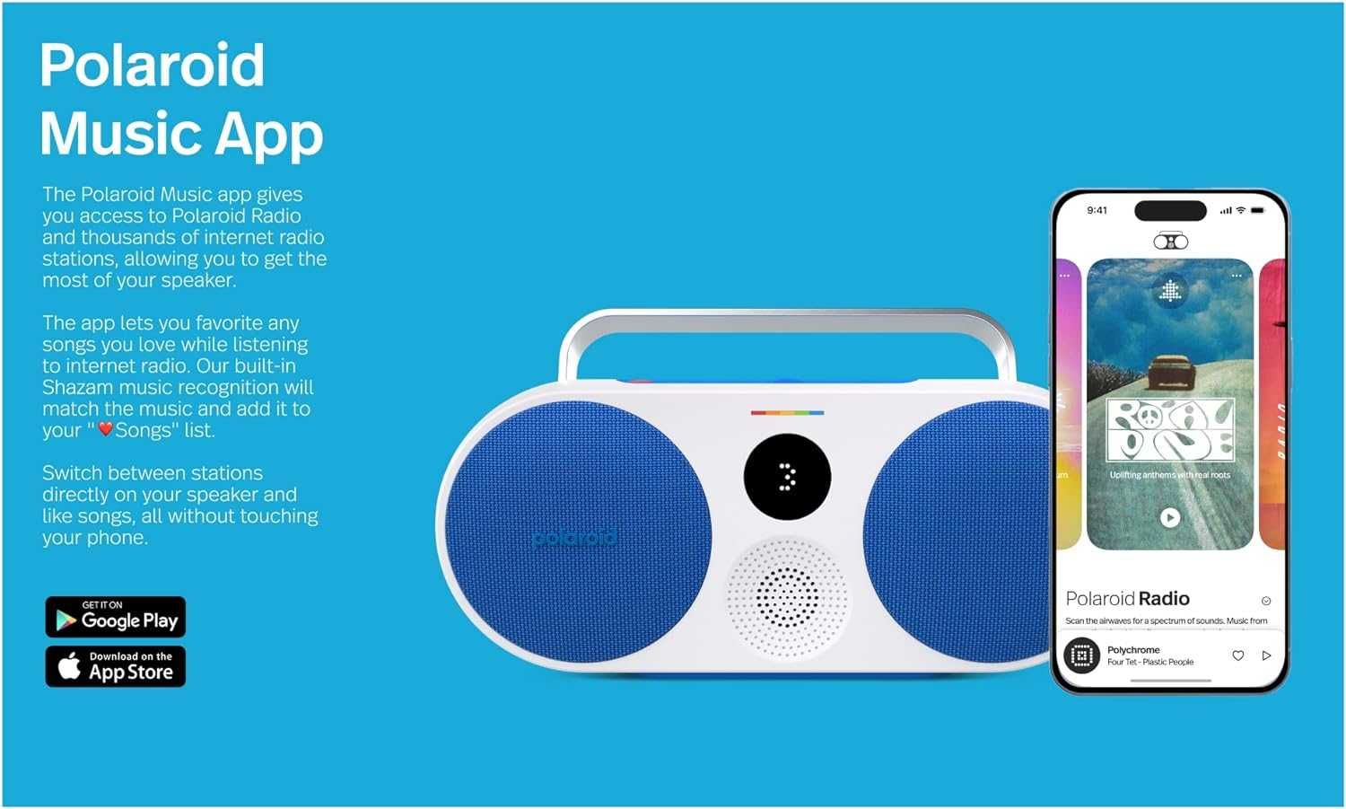 nowy! Polaroid P3 głośnik bezprzewodowy bluetooth 5.0 jak JBL Charge 5