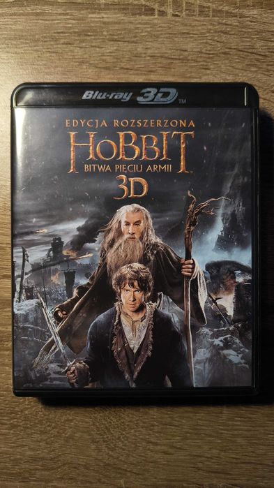 Hobbit: Bitwa Pięciu Armii Rozszerzona 3D BluRay
