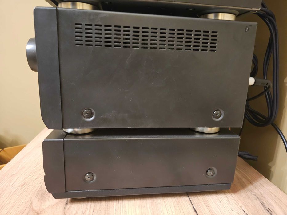 Amplituner Technics SA-AX710 - wysoki model, bardzo ładny.