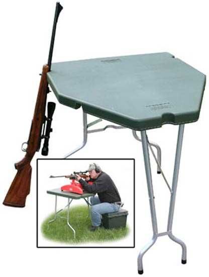 Упоры, подставки, столы для стрельбы и пристрелки МТМ (США)