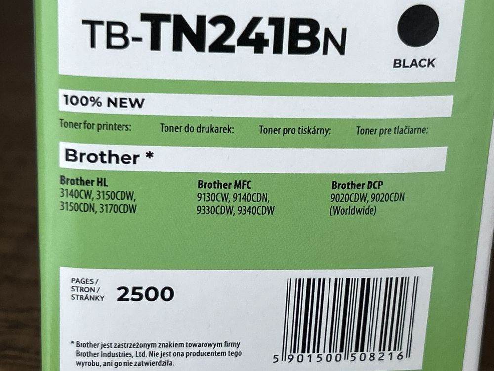 Toner Brother TB-TN241Bn Czarny