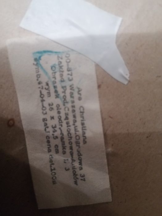 Obraz w Dobrym Stanie