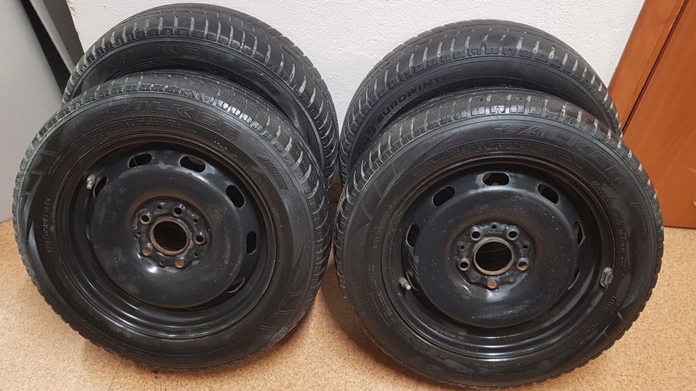 Koła Mini 15 zimowe  felgi stalowe z oponami 175/65 R15  Falken