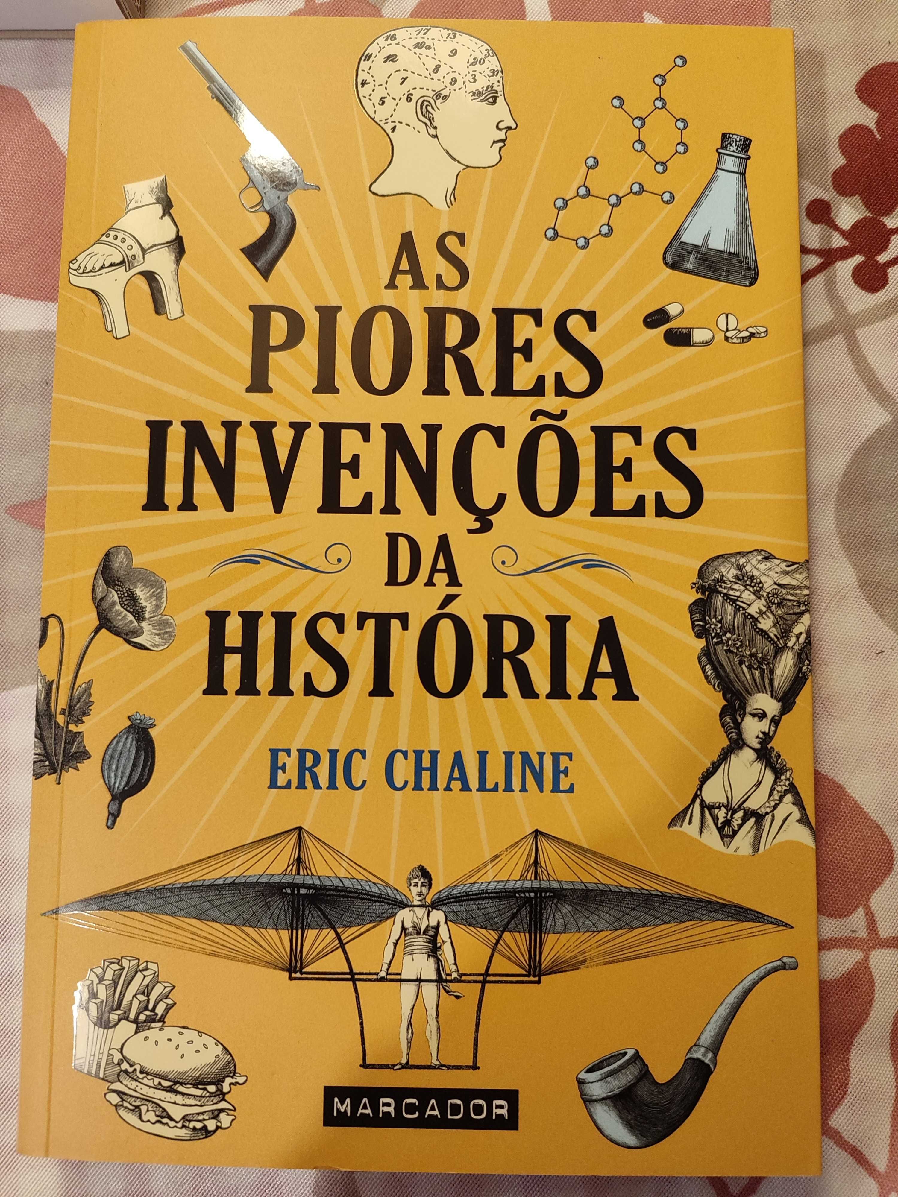 Livro "As Piores Invenções da História", de Eric Chaline