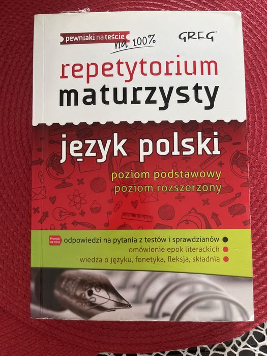 Repetytorium maturzysty język polski wydawnictwo greg
