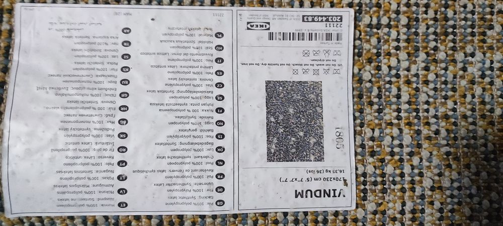 Dywan 170x230 IKEA