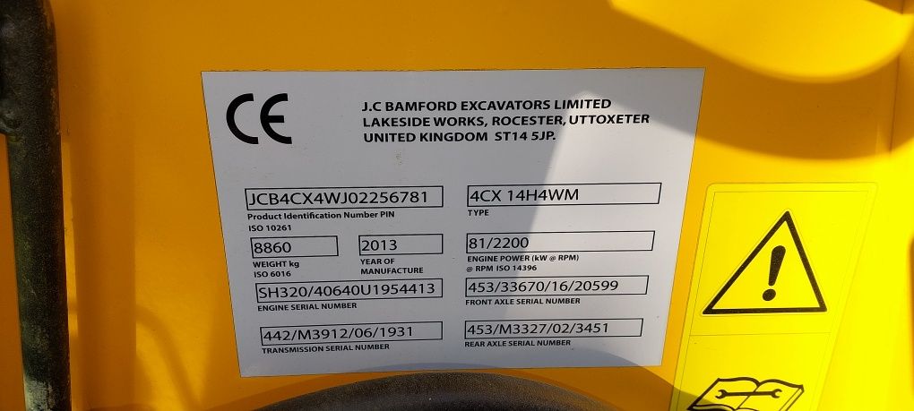 Продам JCB 4CX 2013р